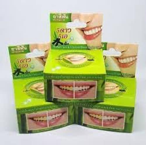 3 X Green HERB Natural Herbal Toothpaste Clove Whitening Teeth Antibacterial