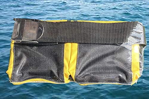 AKM-Diving pocket weight belts (yellow, small)