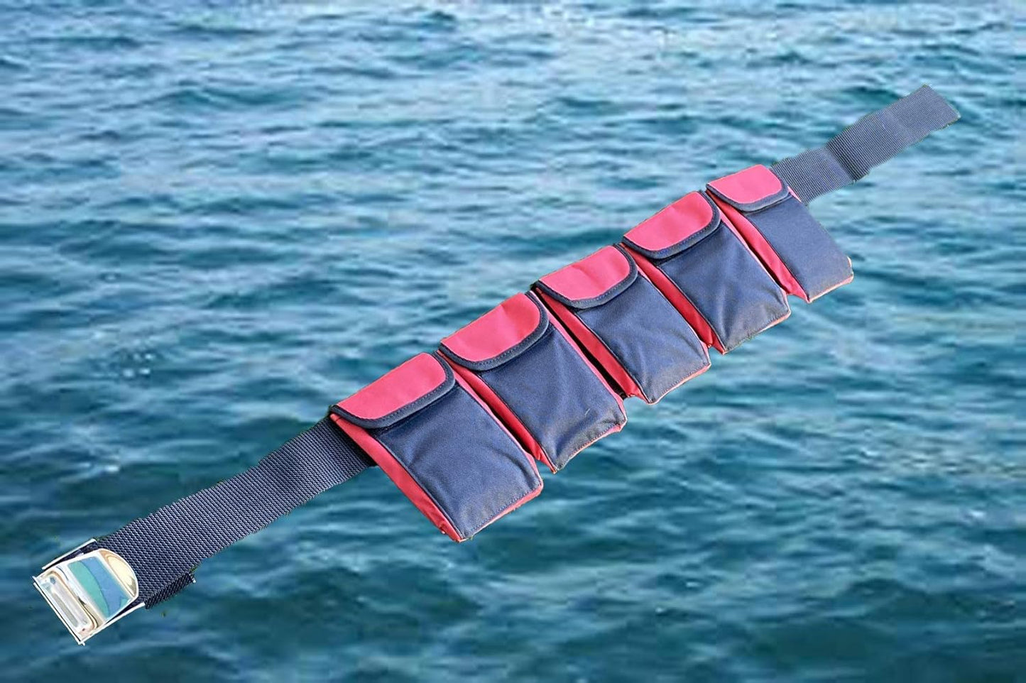 AKM-Diving pocket weight belts (red, medium)