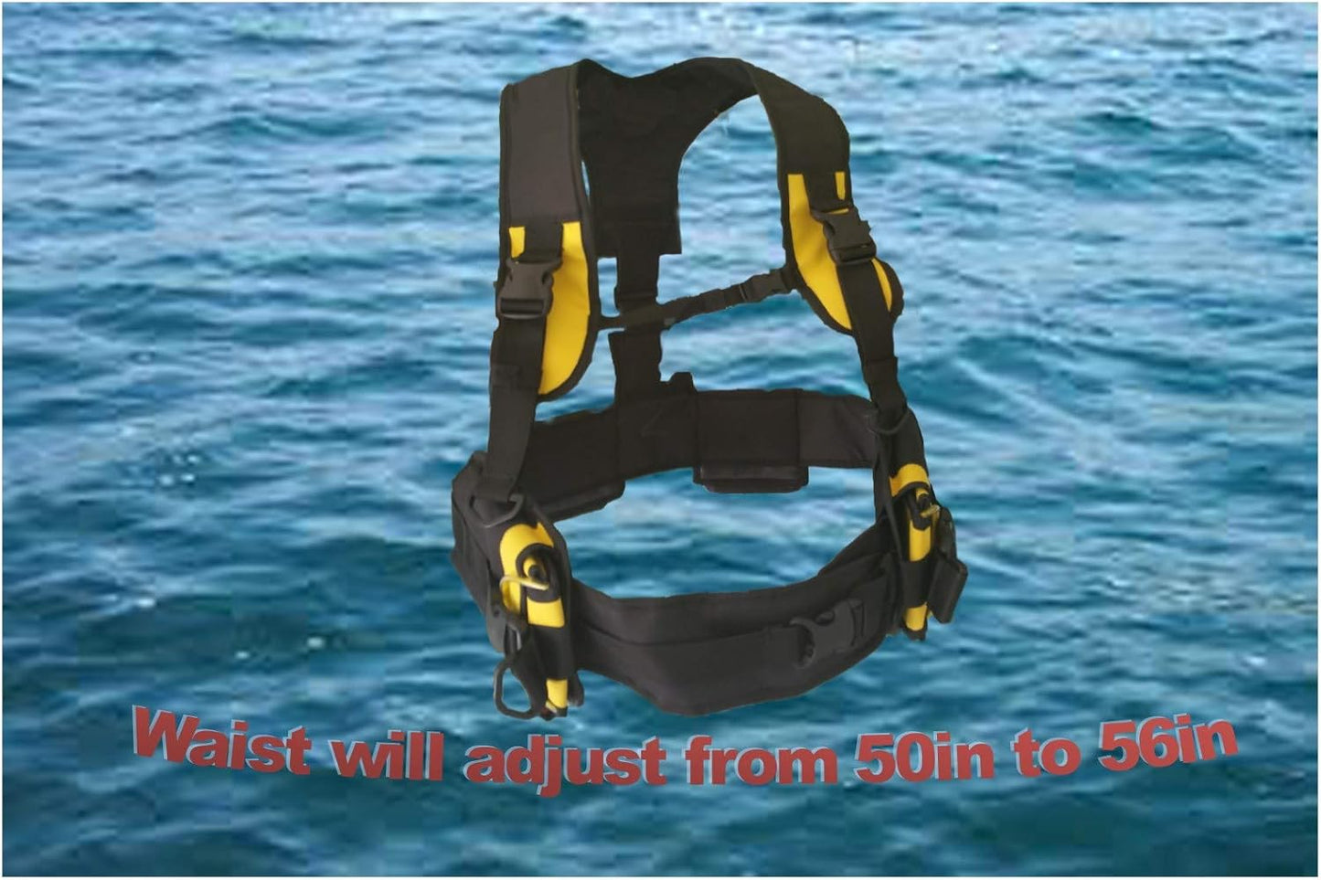 AKM-Scuba diving Weight Harness (2019) (Large)